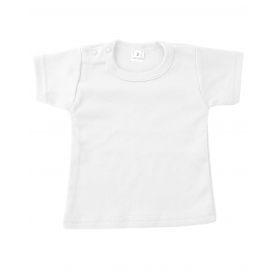 Merkloos uni shirt