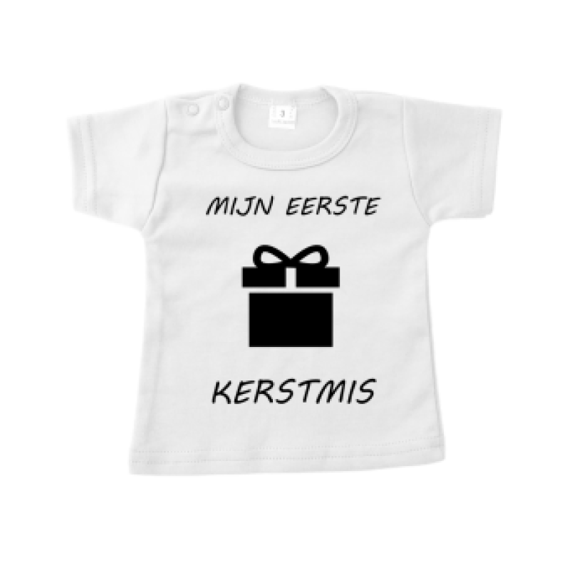 eerste kerstmis shirt