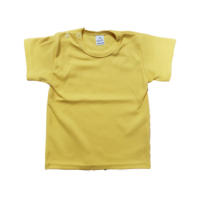 Merkloos uni shirt korte mouw