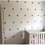 Hartjes muursticker