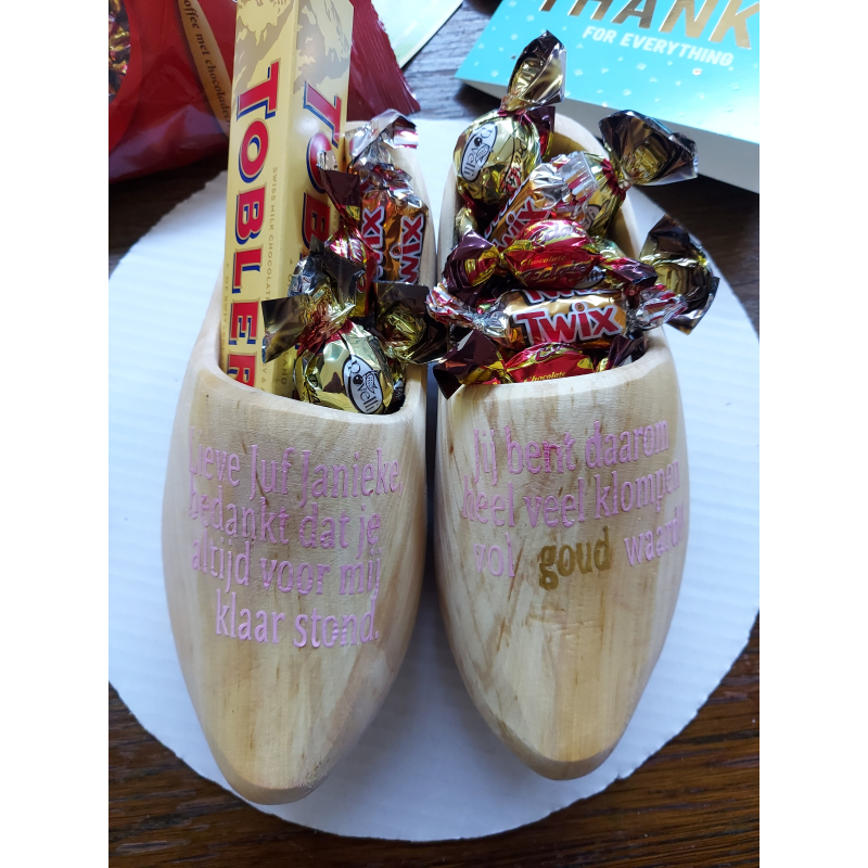 Klompen - jij bent goud waard