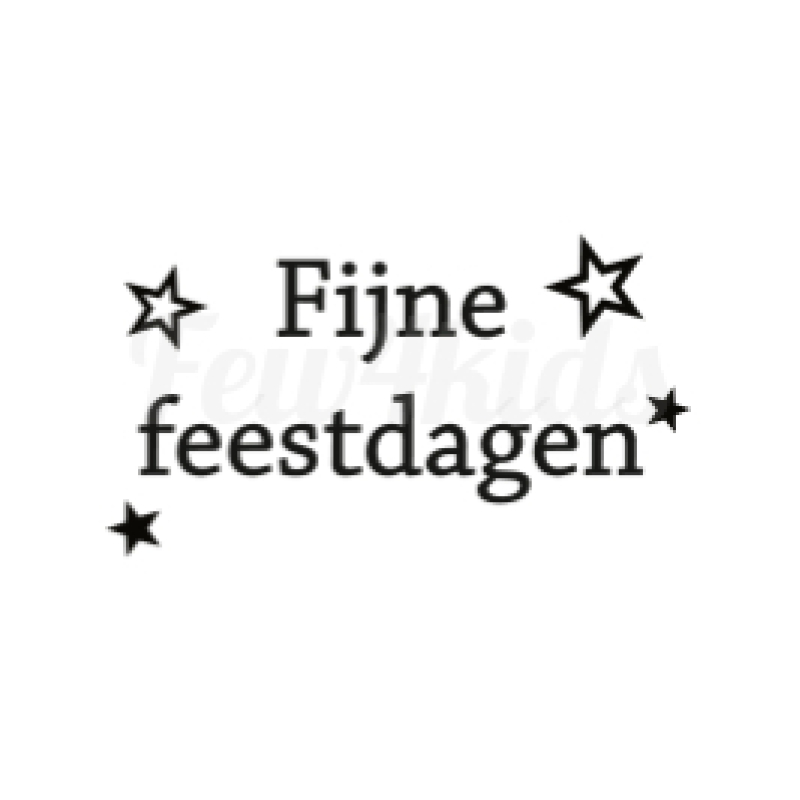 Fijne feestdagen