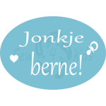 raamsticker geboorte Jonkje/Famke