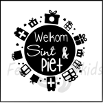 Sint en Piet rond