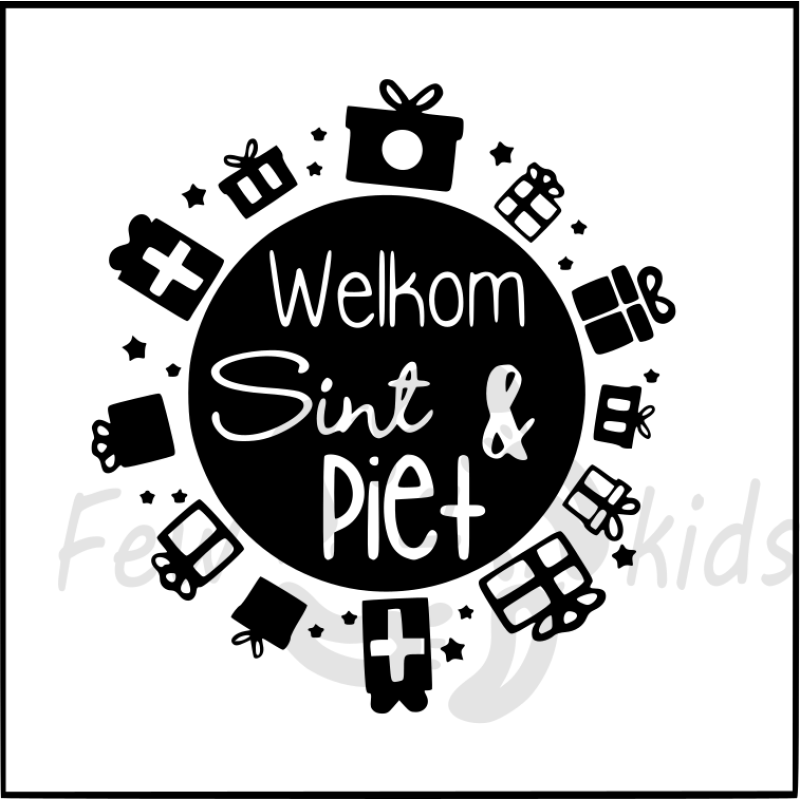 Sint en Piet rond