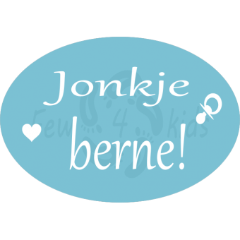 raamsticker geboorte Jonkje/Famke