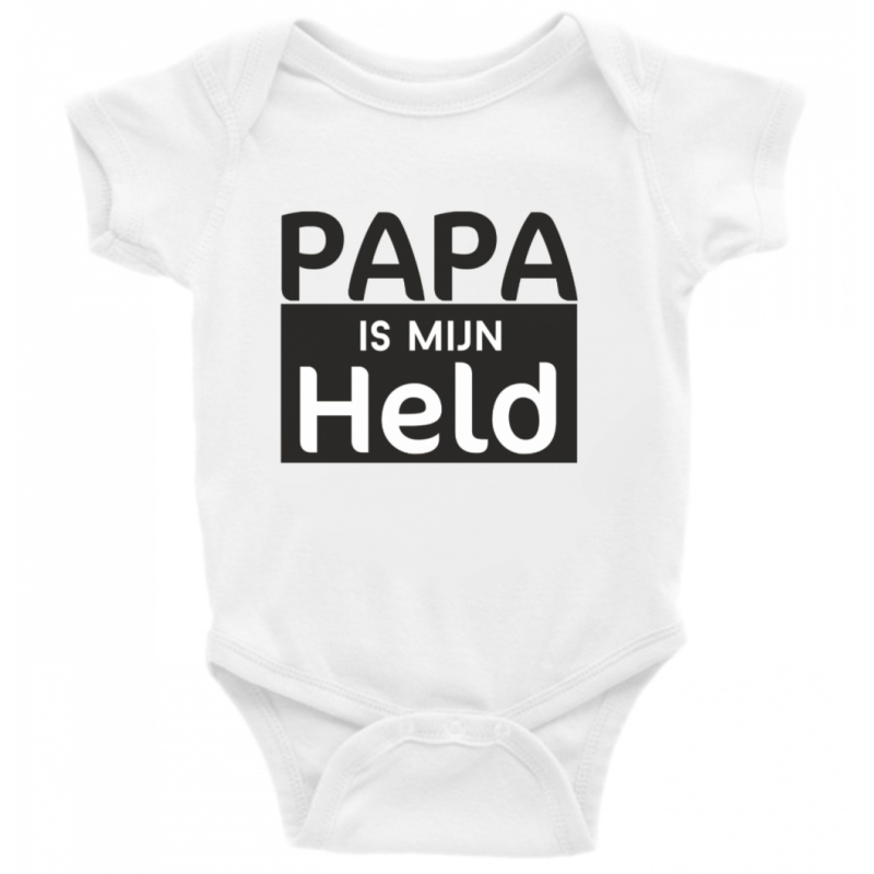 Papa is mijn held romper
