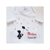 Meisje met vlieger Romper