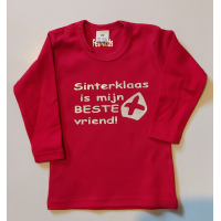 Sinterklaas is mijn beste vriend shirt