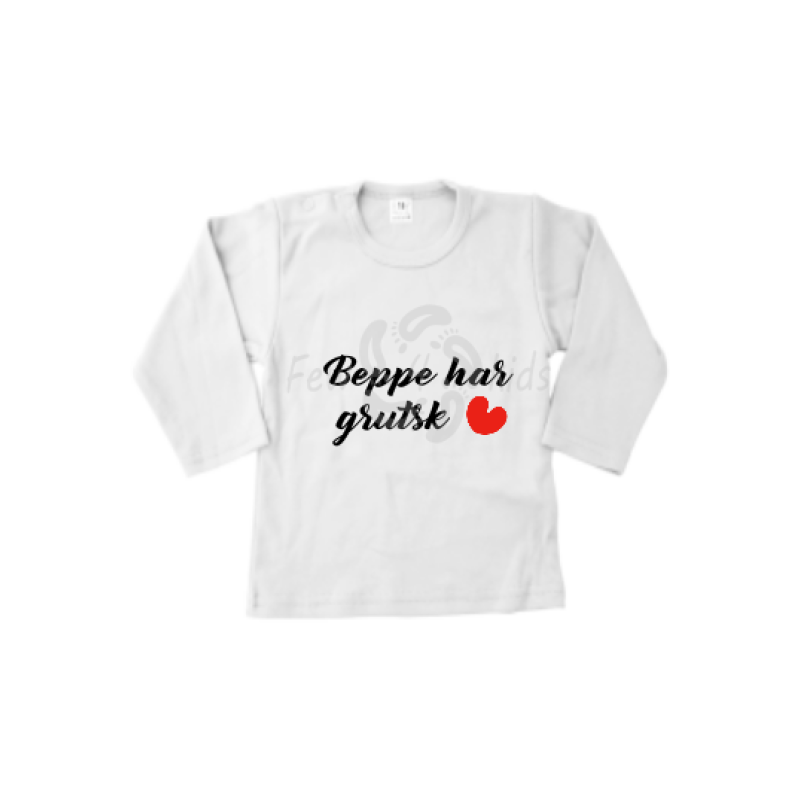 Beppe har grutsk shirt