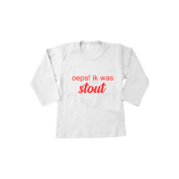 Oeps! Ik was stout shirt