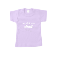 Oeps! Ik was stout shirt