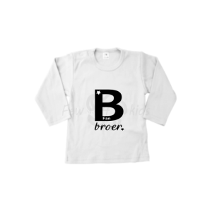 B fan broer shirt