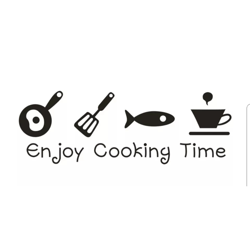 Cooking muursticker