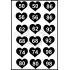 Kledingmaat stickers