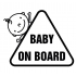 Driehoek baby on board