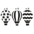 Luchtballon sticker
