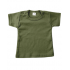 Merkloos uni shirt korte mouw