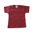 Merkloos uni shirt korte mouw