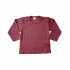 Merkloos uni shirt  lange mouw