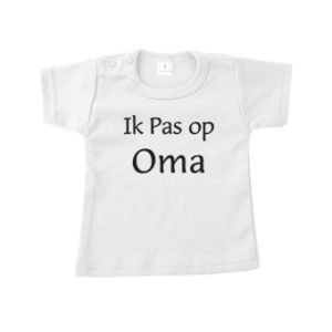 Ik pas op Oma shirt