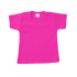 Merkloos uni shirt korte mouw