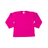Merkloos uni shirt  lange mouw