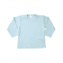 Merkloos uni shirt  lange mouw